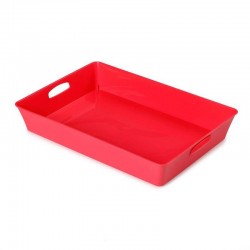 Bora Plastik - Bora Plastik Hobby Sepet, No:3, 37.7x26.6 cm, Kırmızı