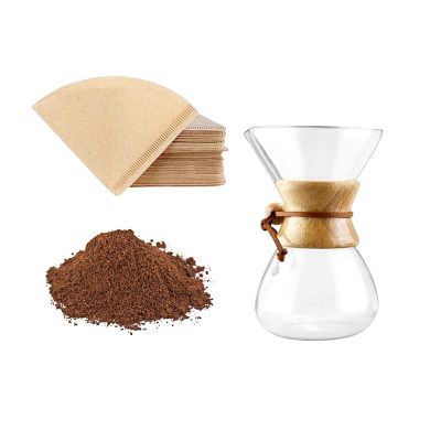 Yılbaşı Chemex Kahve Demleme Ahşap Hediye Kutusu - 2