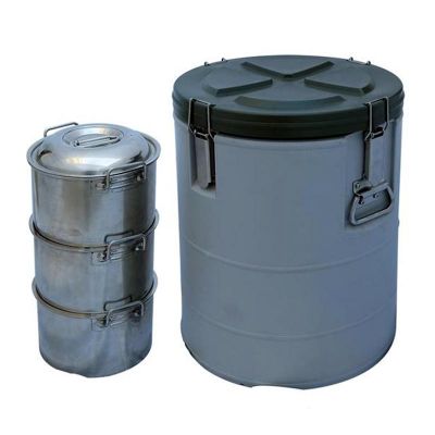 Tribeca Box, Yuvarlak, İçi Paslanmaz, 33 L, 420x54 mm - 1