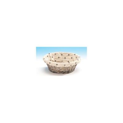 Zicco JN-13159 Yuvarlak Ekmek Sepeti, 25x9 cm, Gri - 1