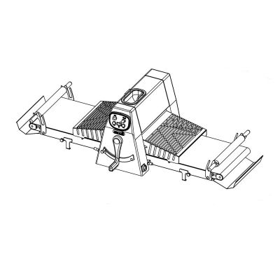 Zanolli Sirio Kanatlı Set Üstü Hamur Açma Makinesi, 500/1000 mm - 2
