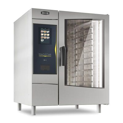 Zanussi 218722 Magistar TS Dokunmatik Ekranlı Kombi Konveksiyonlu Fırın, GN 1/1 10 Tepsi Kapasiteli, Elektrikli - 1
