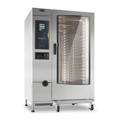 Zanussi 218725 Magistar TS Dokunmatik Ekranlı Kombi Konveksiyonlu Fırın, GN 2/1 20 Tepsi Kapasiteli, Elektrikli - 1
