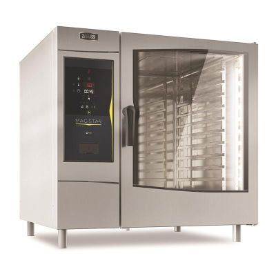 Zanussi 218823 Magistar DS Dijital Kontrol Kombi Konveksiyonlu Fırın, GN 2/1 20 Tepsi Kapasiteli, Elektrikli - 1