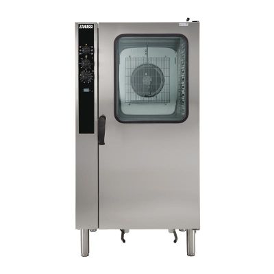Zanussi 240204 Nemlendirmeli Konveksiyonlu Fırın, GN 2/1 20 Tepsi Kapasiteli, Gazlı - 1