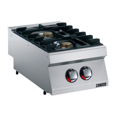 Zanussi 372000 2 Gözlü Set Üstü Ocak, 400x700x250 mm, Gazlı - 1