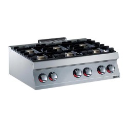 Zanussi 372004 6 Gözlü Set Üstü Ocak, 1200x700x250, Gazlı - Zanussi