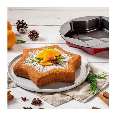 Zenker 6005 Sparkling Christmas Yıldız Desenli Kek Kalıbı, 26 cm - 3