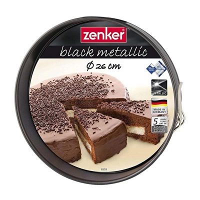Zenker 6503 Black Metalic Kelepçeli Teflon Kek Kalıbı, 26 cm - 3