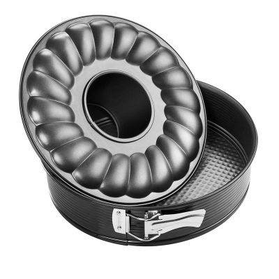 Zenker 6506 Kelepçeli Çift Tabanlı Kek Kalıbı, 18 cm - 2
