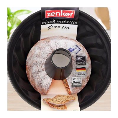 Zenker 6526 Metalik Dilimli Kek Kalıbı, 22 cm - 2