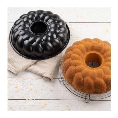 Zenker 6529 Black Örgü Desen Poğaça ve Ekmek Kalıbı, 32 cm - 3