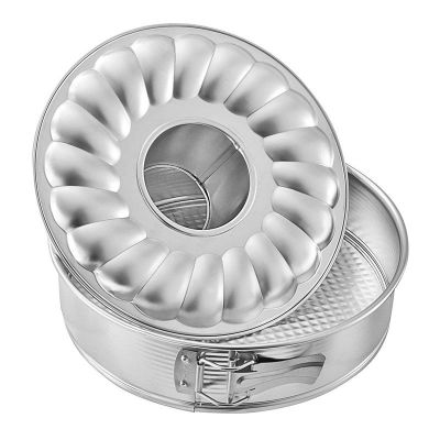 Zenker 6806 Silver Borulu Dilimli Kek Kalıbı, 18 cm - 1