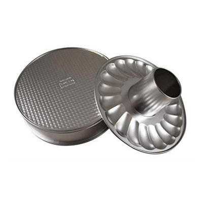 Zenker 6808 Silver Borulu Dilimli Kek Kalıbı, 26 cm - 2