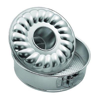 Zenker 6809 Silver Borulu Dilimli Kek Kalıbı, 28 cm - 1