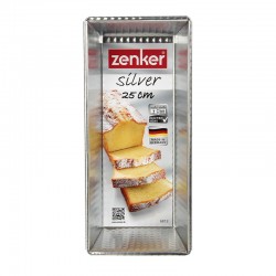 Zenker 6813 Silver Baton Kek Kalıbı, 25 cm - Thumbnail