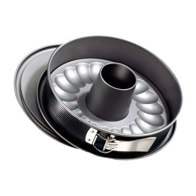 Zenker 6908 Borulu Çift Tabanlı Kelepçeli Kek Kalıbı, 26 cm - 1