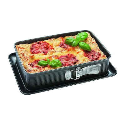 Zenker 7021 Deluxe Kelepçeli Emaye Pişirme Kalıbı, 32x22.5 cm - 2