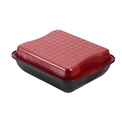 Zenker 7200 Special Cooking Kapaklı Emaye Fırın Tepsisi, 45x29 cm - 2