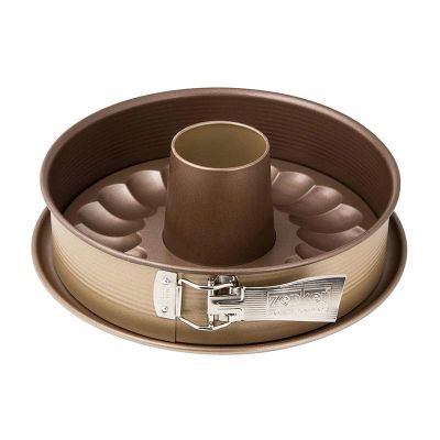 Zenker 7352 Mojave Gold Borulu Çift Tabanlı Kek Kalıbı, 26 cm - 2