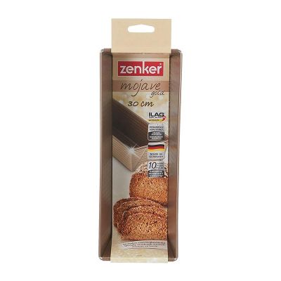 Zenker 7356 Mojave Gold Yivli Baton Ekmek Pişirme Kalıbı, 30 cm - 2