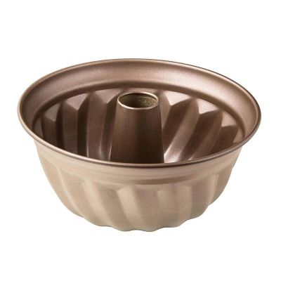 Zenker 7357 Mojave Gold Dilimli Borulu Kek Kalıbı, 25 cm - 1