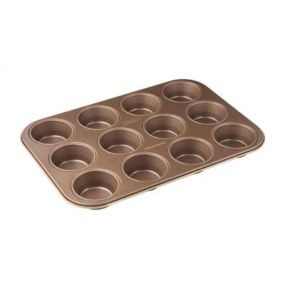 Zenker 7358 Mojave Gold Muffin Kalıbı, 12'li - 1