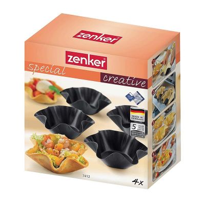 Zenker 7412 Tatlı ve Tuzlu Pişirme Kalıbı, 16.5 cm, 4 Adet - 2