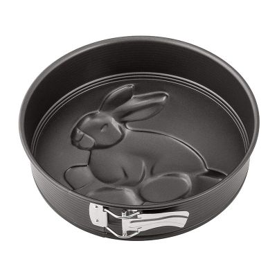 Zenker 7418 Special Creative Tavşan ve Kuzu Desenli Kelepçeli Kek Kalıbı, 26 cm - 2