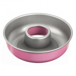Zenker 7471 Halka Kek Kalıbı, 26 cm, Pembe - Thumbnail