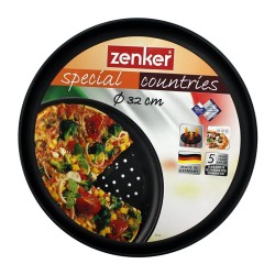 Zenker 7511 Special Countries Delikli Pizza Tepsisi, 32 cm - Thumbnail