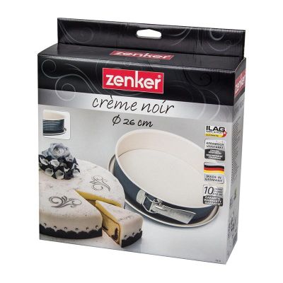 Zenker 7810 Creme Noir Kelepçeli Kek Kalıbı, 26 cm - 3
