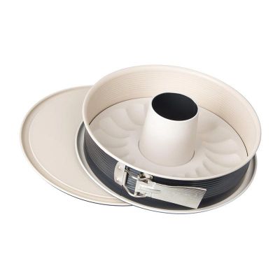 Zenker 7811 Creme Noir İki Tabanlı Kelepçeli Kek Kalıbı - 1