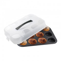Zenker 7900 Special Go To 12'li Muffin Kalıbı ve Kapağı - Thumbnail