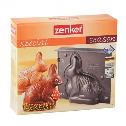 Zenker 9100 Special Season 3D Tavşan Şekilli Kalıp, 21.5 cm - Thumbnail