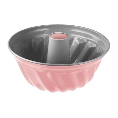 Zenker 9151 Candy Ilag Delikli Kek Kalıbı, 22 cm, Pembe - 1