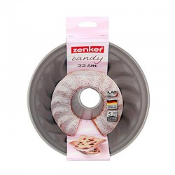Zenker 9151 Candy Ilag Delikli Kek Kalıbı, 22 cm, Pembe - Thumbnail
