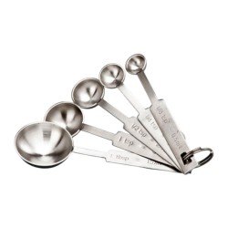 Zicco 056021 Steel Spoon Scale, 5 pcs - Zicco