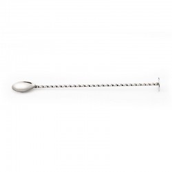 Zicco 3002 Bar Spoon with Twisted Handle, 27 cm - Zicco