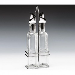 Zicco 4F32 Model 2 Stand Oil and Vinegar Dispenser, 2 pcs, 250 ml - Zicco