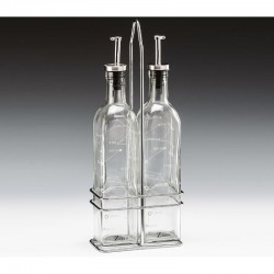 Zicco 9F30 Model 1 Oil and Vinegar Dispenser with Stand, 2 pcs, 500 ml - Zicco