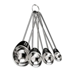 Zicco A-8700 Steel Spoon Scale, 4 pcs - Zicco