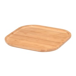 Zicco AL-35 Bamboo Display Plate, 30x30 cm - Zicco