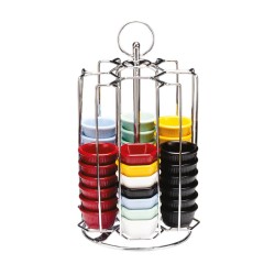 Zicco AL-72601 Wire Rotating Sauce Holder Jam Holder Stand, 72 pcs - Zicco