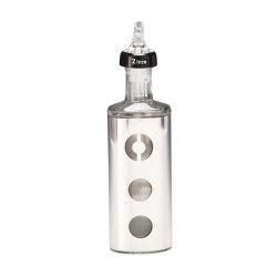 Zicco BTY-25 Одинарный держатель для масла-уксуса из стекла и стали, одинарный, 250 мл - Zicco