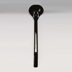 Zicco PDF-350 Çift Taraflı Polikarbon Sos Kepçesi, 25 cm, Siyah - Zicco