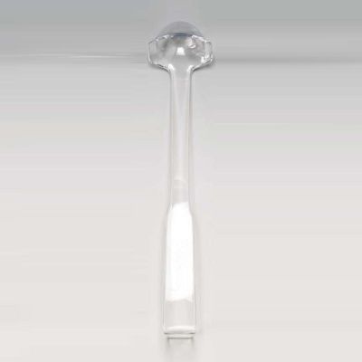 Zicco PDF-340 Çift Taraflı Polikarbon Sos Kepçesi, 27 cm, Şeffaf - 1