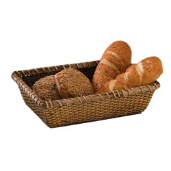 Zicco JF-017 Rattan Bamboo Bread Basket, 19x27 cm - Zicco