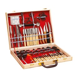 Zicco JSJKK-02 طقم ديكور طباخ، علبة كبيرة، 80 قطعة - Zicco