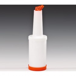 Zicco JW-BSP1 Sauce and Cocktail Syrup Pourer, 1000 cc, Orange - Zicco